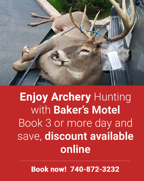 Enjoy Archery Hunting with Baker’s Motel